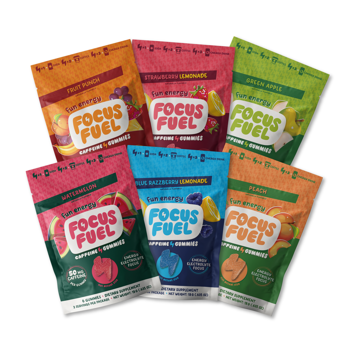 FocusFuel Variety Trial — 30 Packs